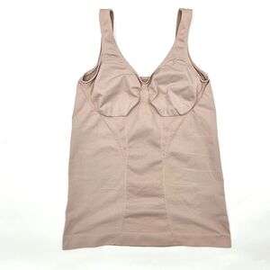 Seamless Essentials Body Wear By Novelle Seamless Beige Shapewear Tank Top Large